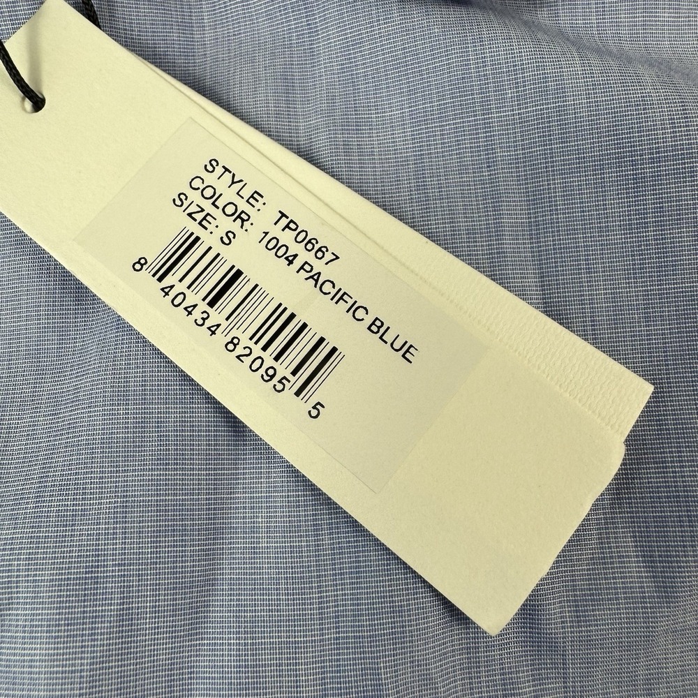 Fleur Du Mal Blue Lightweight Cotton 2 Piece Men's Pajama Size Small NWT - Picture 7 of 10